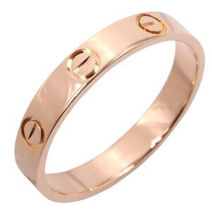 Cartier Mini Love Ring K18PG Pink Gold